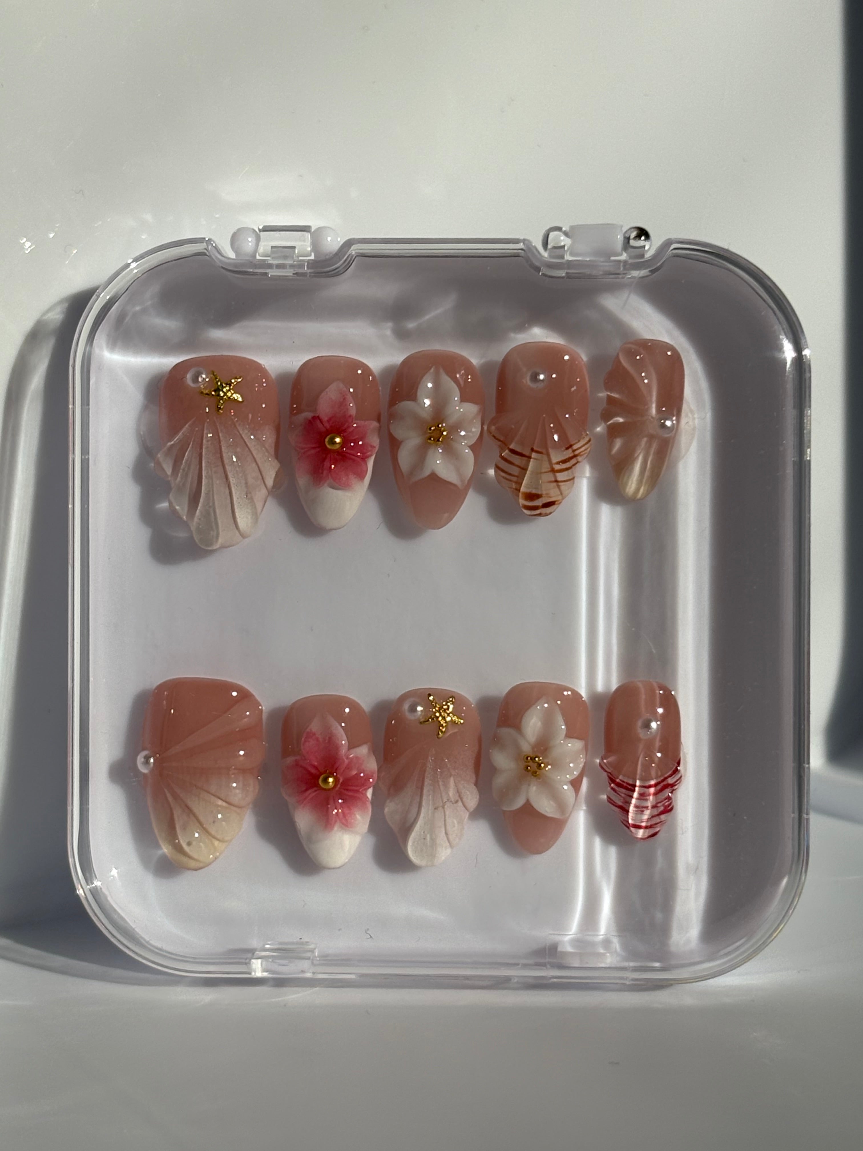 Seashells Short Oval Set