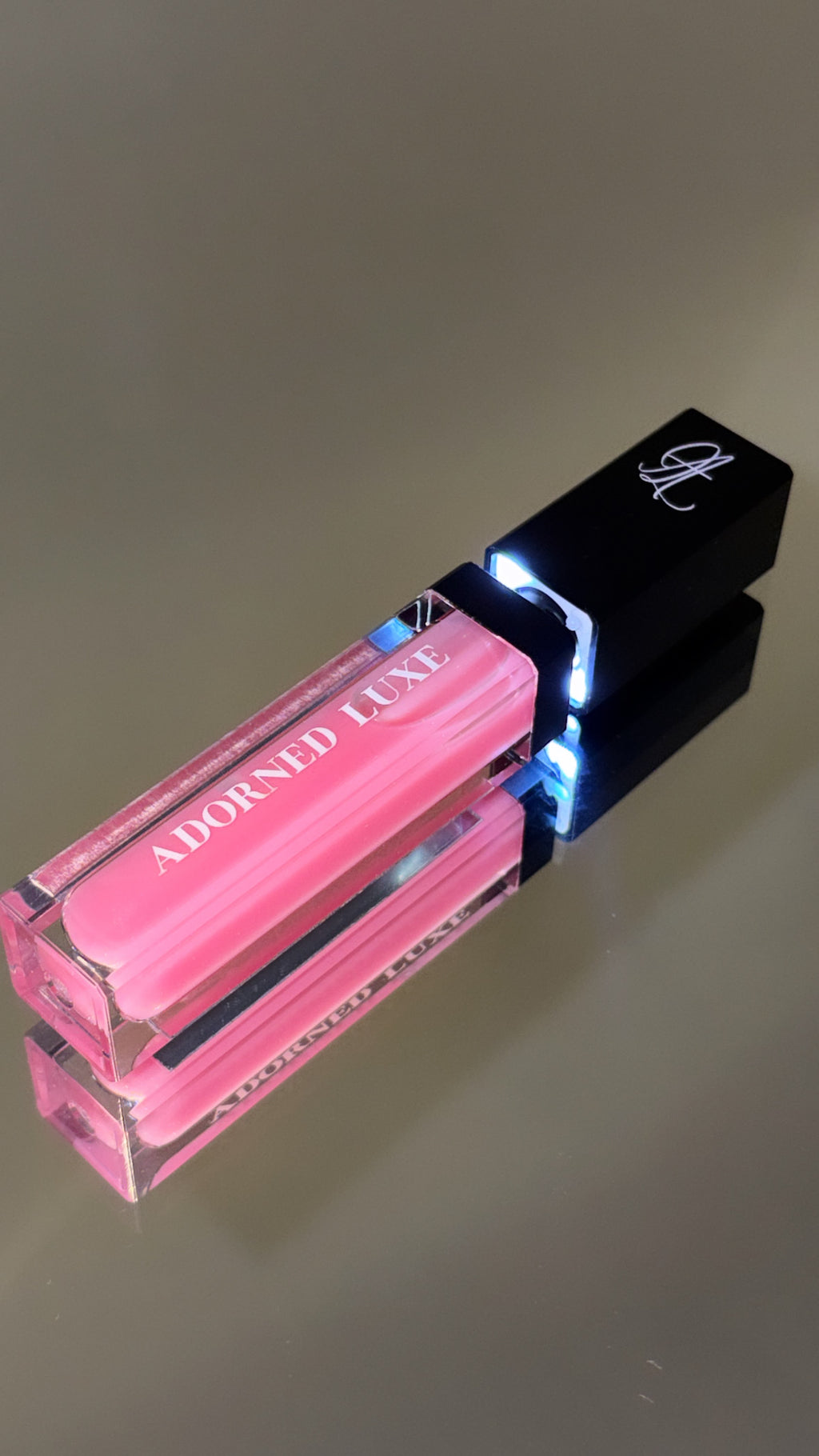 Adorned Luxe Guava Spritz Lip Gloss