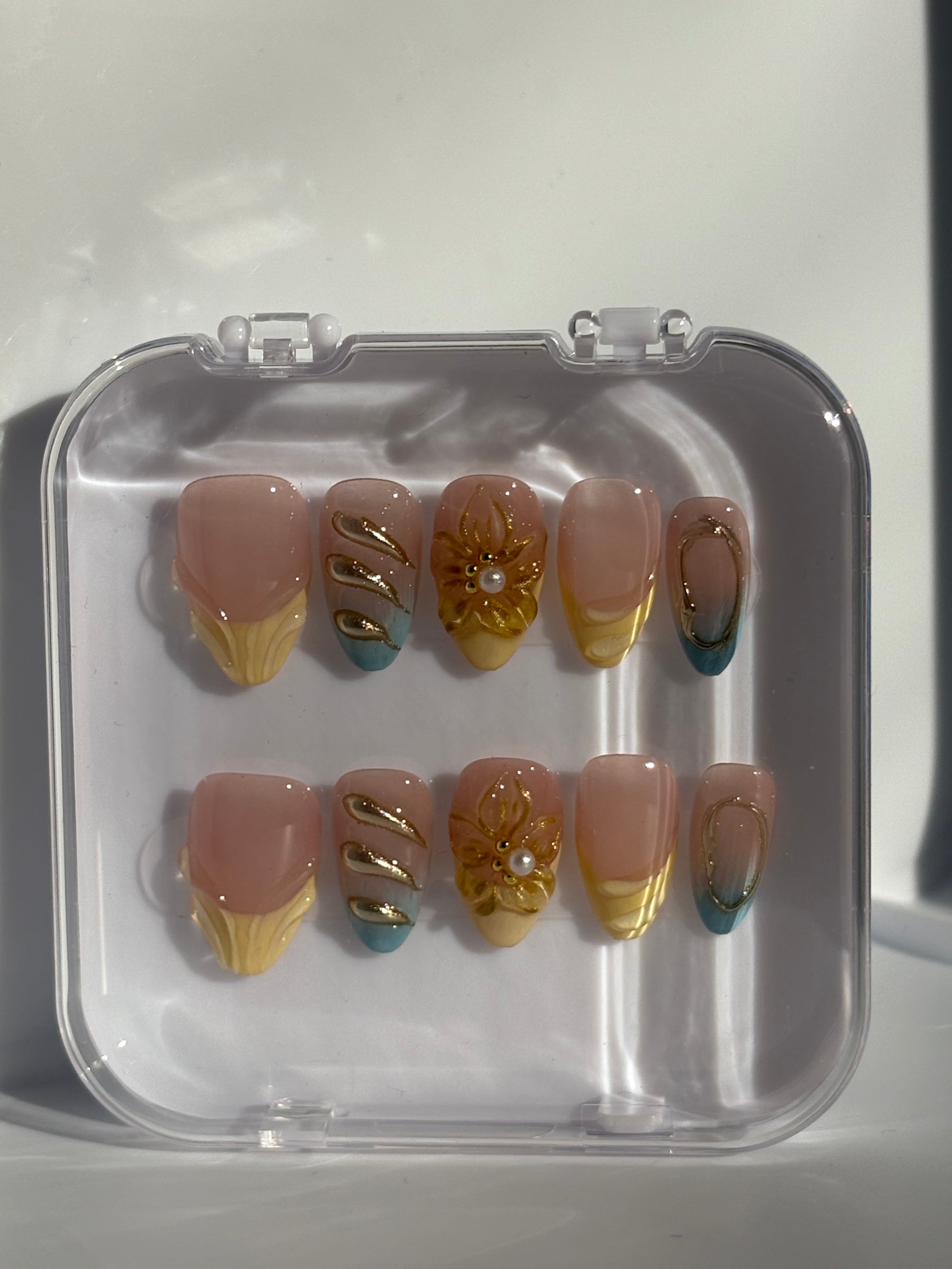 Lemon Bliss Short Oval Set